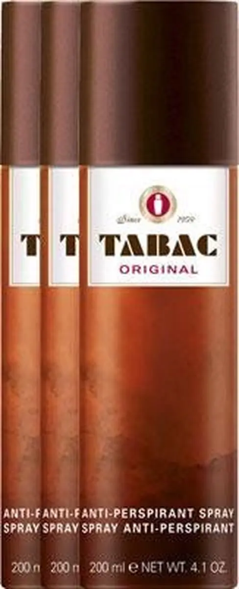 Tabac Original Deospray Man 200ml - 3 Stuks