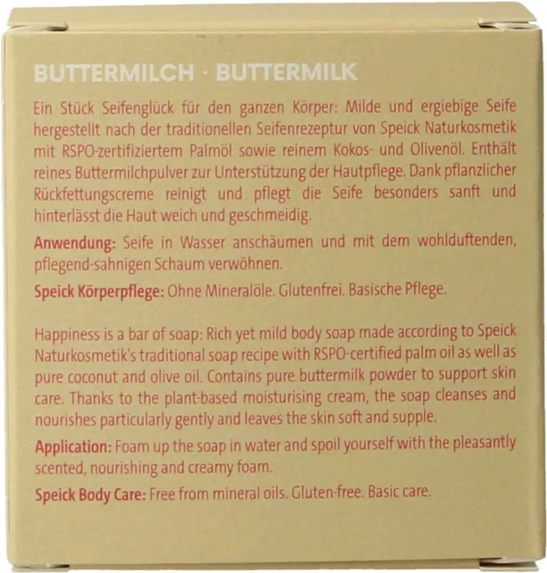 Speick Karnemelk Zeep 100ml