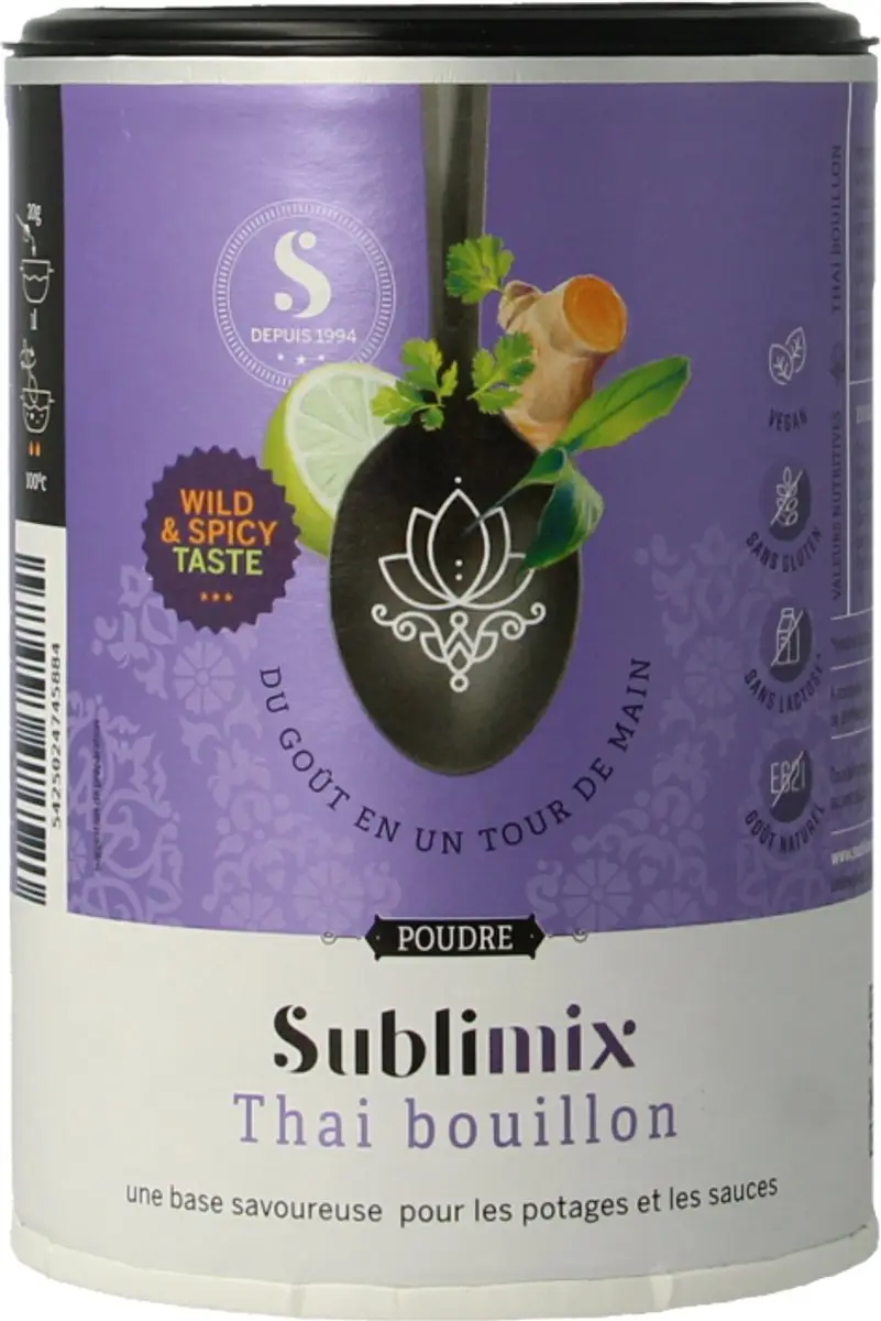 Sublimix Thai Bouillon Poeder 220g