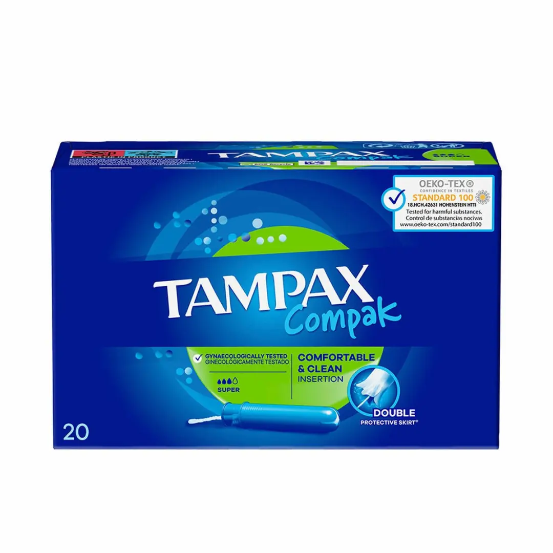 Tampax Tampons Compak Super - 20 Stuks - afbeelding 6 van 6