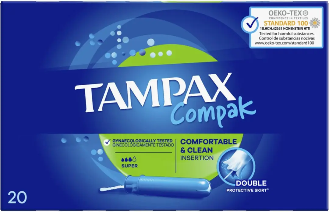 Tampax Tampons Compak Super
