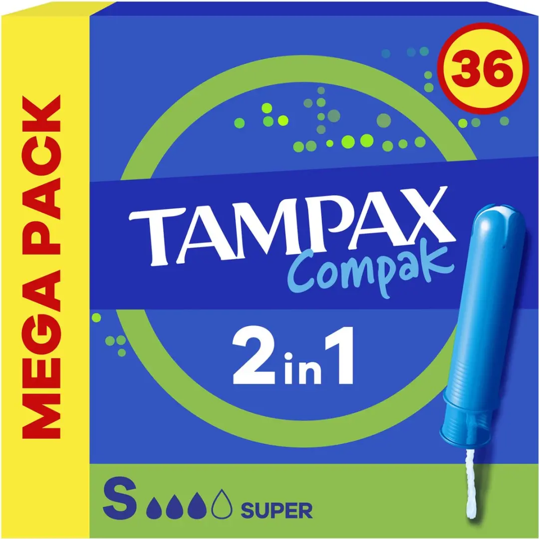 Tampax Compak Super Tampons
