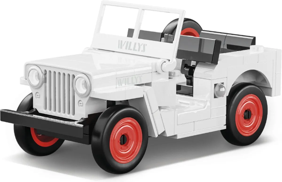 Cobi Jeep Willys CJ-2A - 111 Onderdelen - Meerkleurig