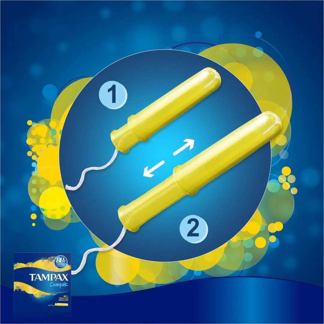 Tampax Compak Regular Tampons - 36 Stuks - afbeelding 6 van 6