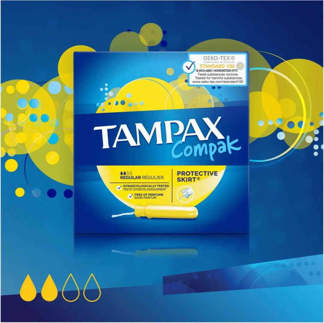 Tampax Compak Regular Tampons - 36 Stuks