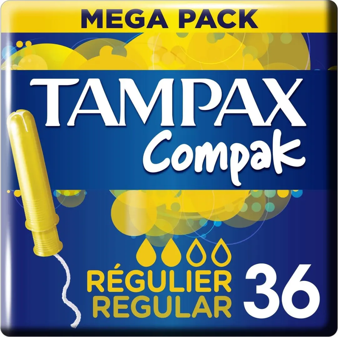 Tampax Compak Regular Tampons