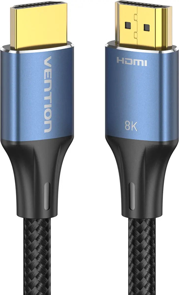 Vention Katoen HDMI 2.1 Kabel ALGLI 8K60/4K120 - 3m - Blauw