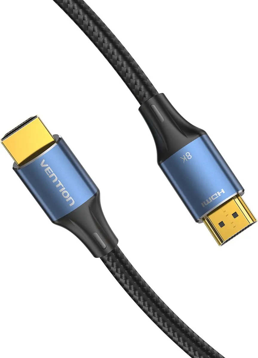 Vention Katoen HDMI 2.1 Kabel ALGLI 8K60/4K120 - 3m - Blauw