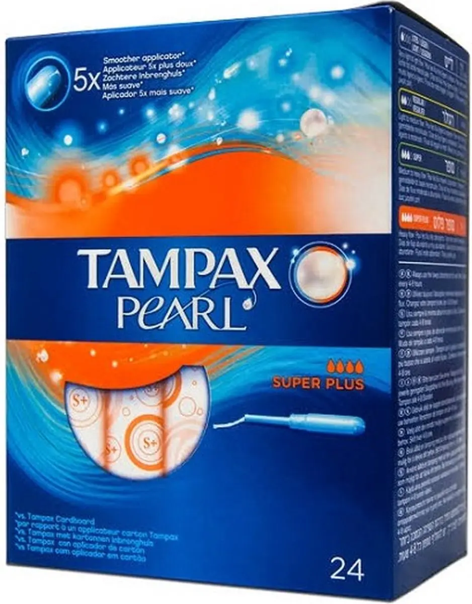 Tampax Pearl Super Plus Tampons - 24 Stuks