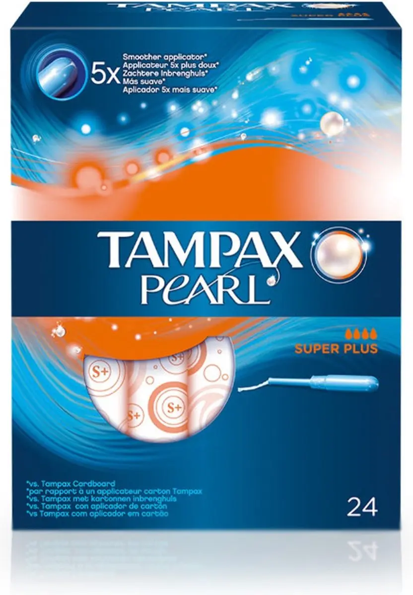 Tampax Pearl Super Plus Tampons - 24 Stuks