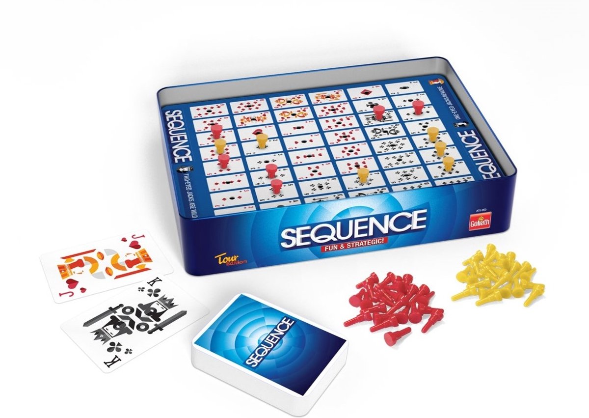Sequence Travel (in Tin) - Bordspel - Reiseditie