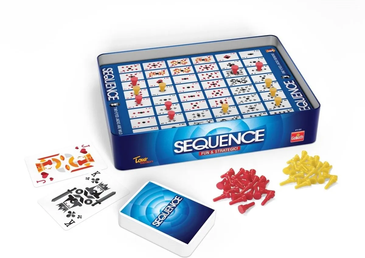 Goliath Sequence Travel Reiseditie Bordspel - 12 Spelers