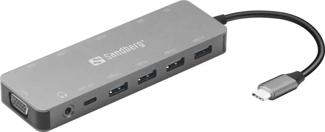 Sandberg 136-45 USB-C Travel Dock