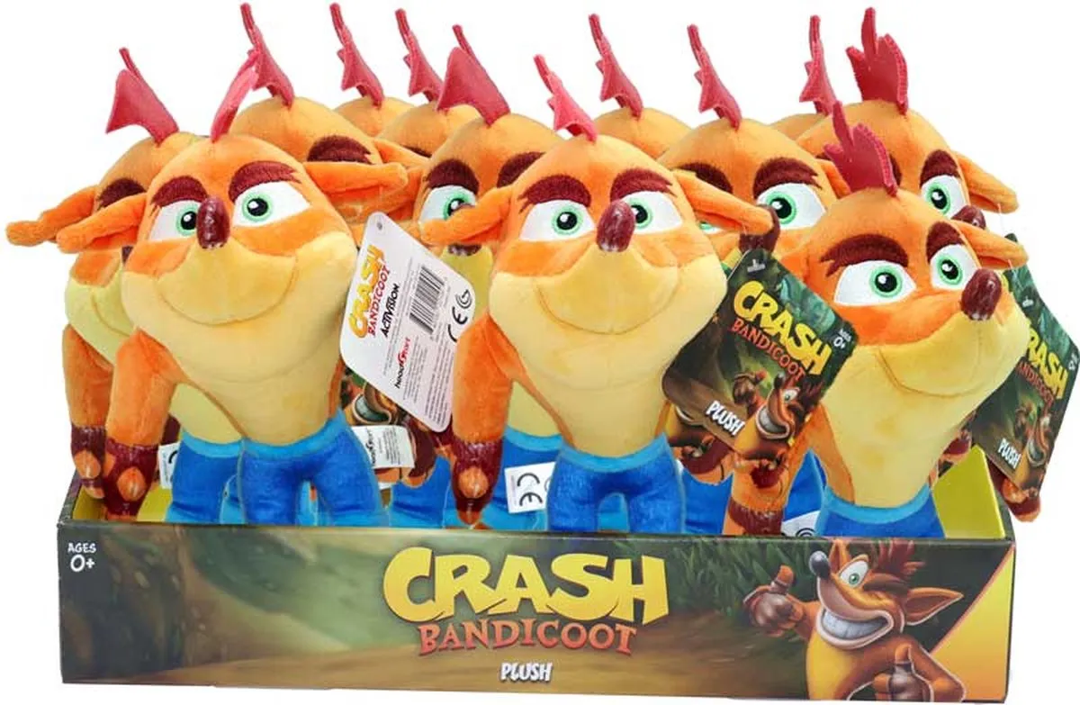 Bandai Namco Crash Bandicoot Pluche
