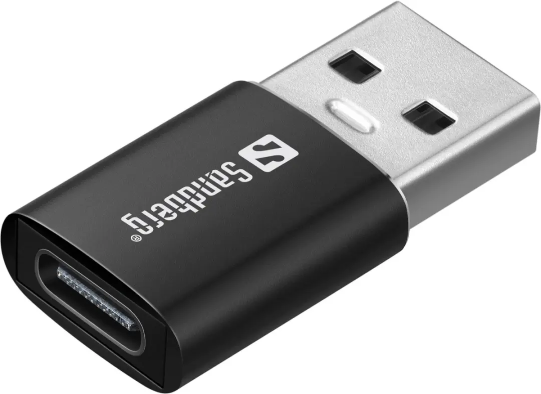 Sandberg 126-50 USB-C/A In-Earset met microfoon - Zwart