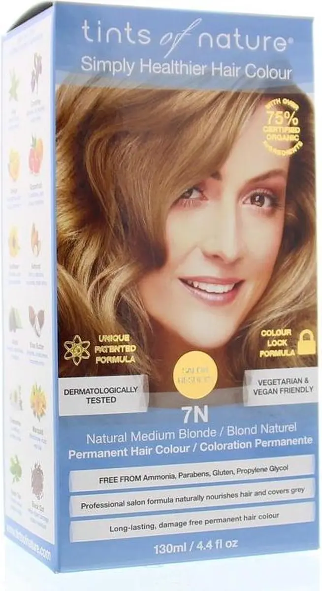 Tints Of Nature Haarkleuring 7N Medium Blond