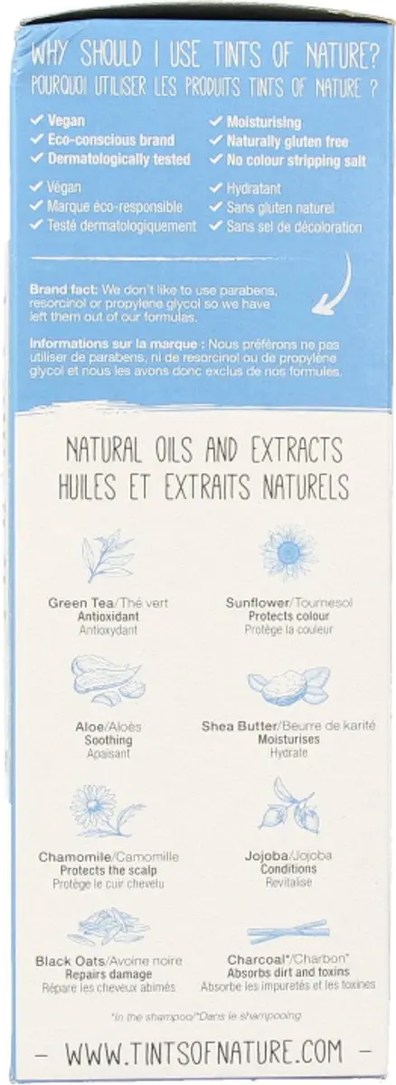 Tints Of Nature Haarkleuring 7N Medium Blond - 130ml - Grijs