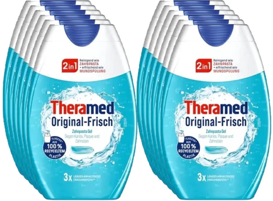 Theramed 2in1 Tandpasta Original Fresh 12x75ml