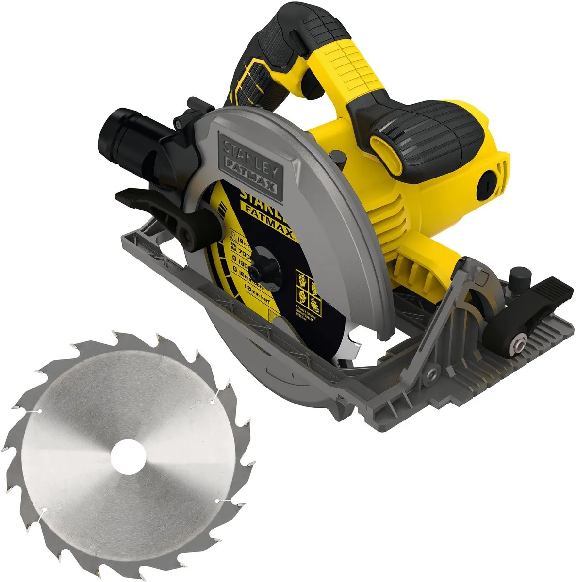 Stanley FatMax 1650W Cirkelzaag 190mm FME301K-QS