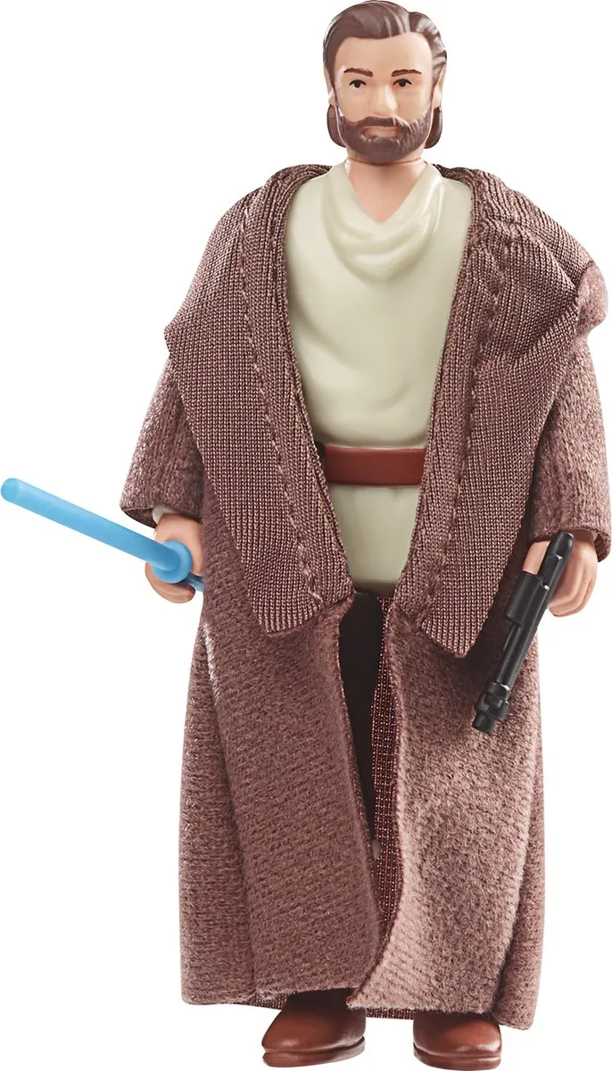 Star Wars Obi-Wan Kenobi Retro Speelfiguur F5770 - Multicolor - afbeelding 6 van 6