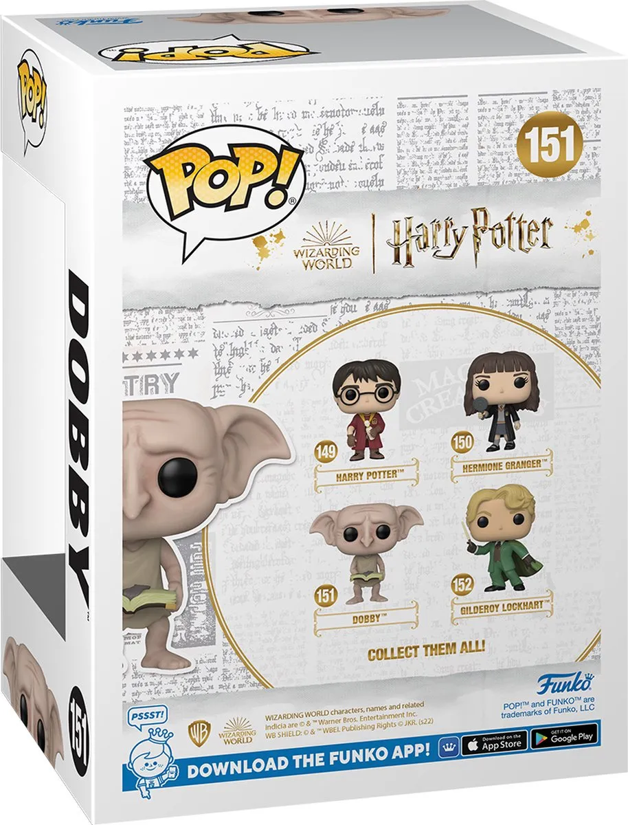 Funko Harry Potter POP! Movies Vinyl Chamber of Secrets Anniversary Dobby 65650 - 9cm