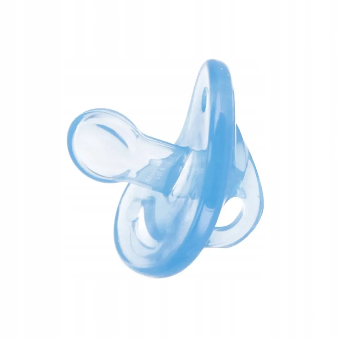 NUK Sensitive Siliconen Speen 0-6m - Blauw
