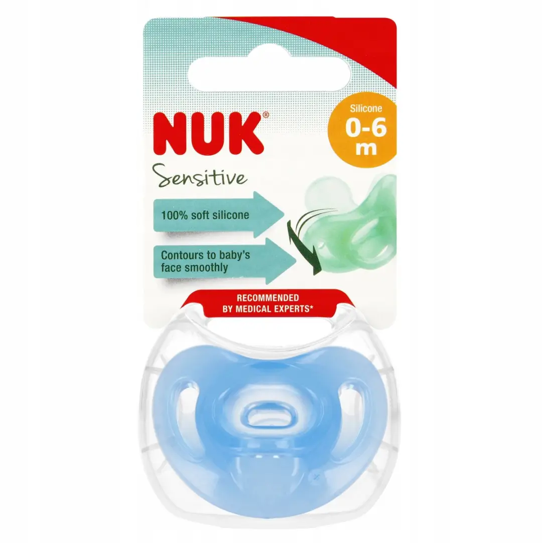 NUK Sensitive Siliconen Speen 0-6m