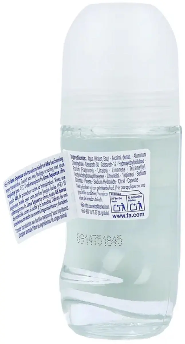 Fa Caribbean Wave Deo Roller Lemon 50ml