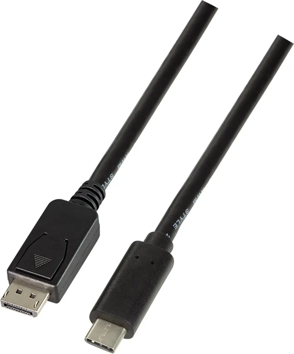 Logilink UA0335 USB-C naar DisplayPort Adapterkabel 1.80m
