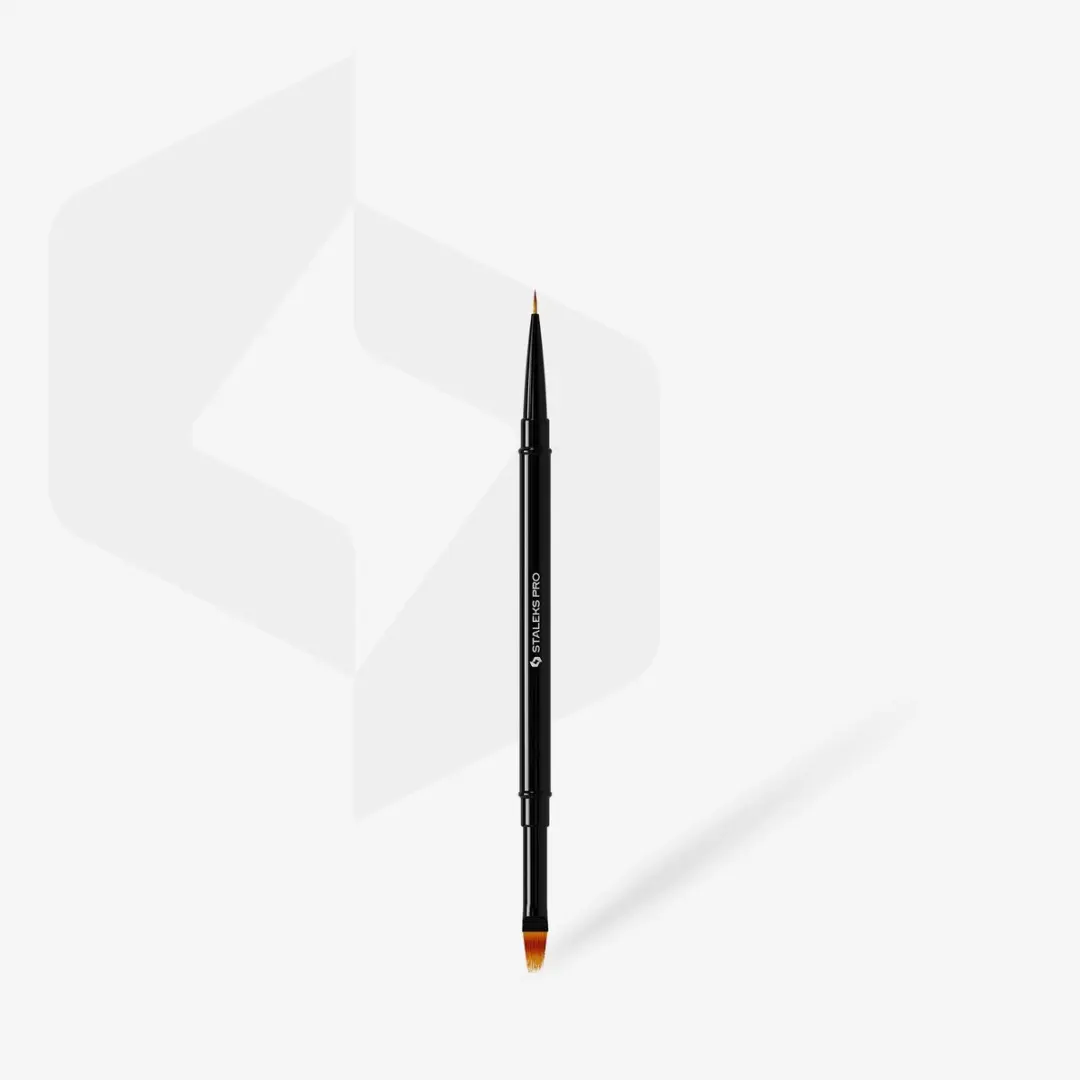 STALEKS Expert NBE-01/07 Nail Art Penseel 7/11mm - Zwart