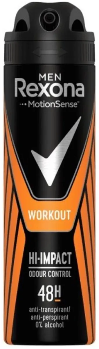 Rexona Men 48H Deo Spray Workout Hi Impact - 5x150ml