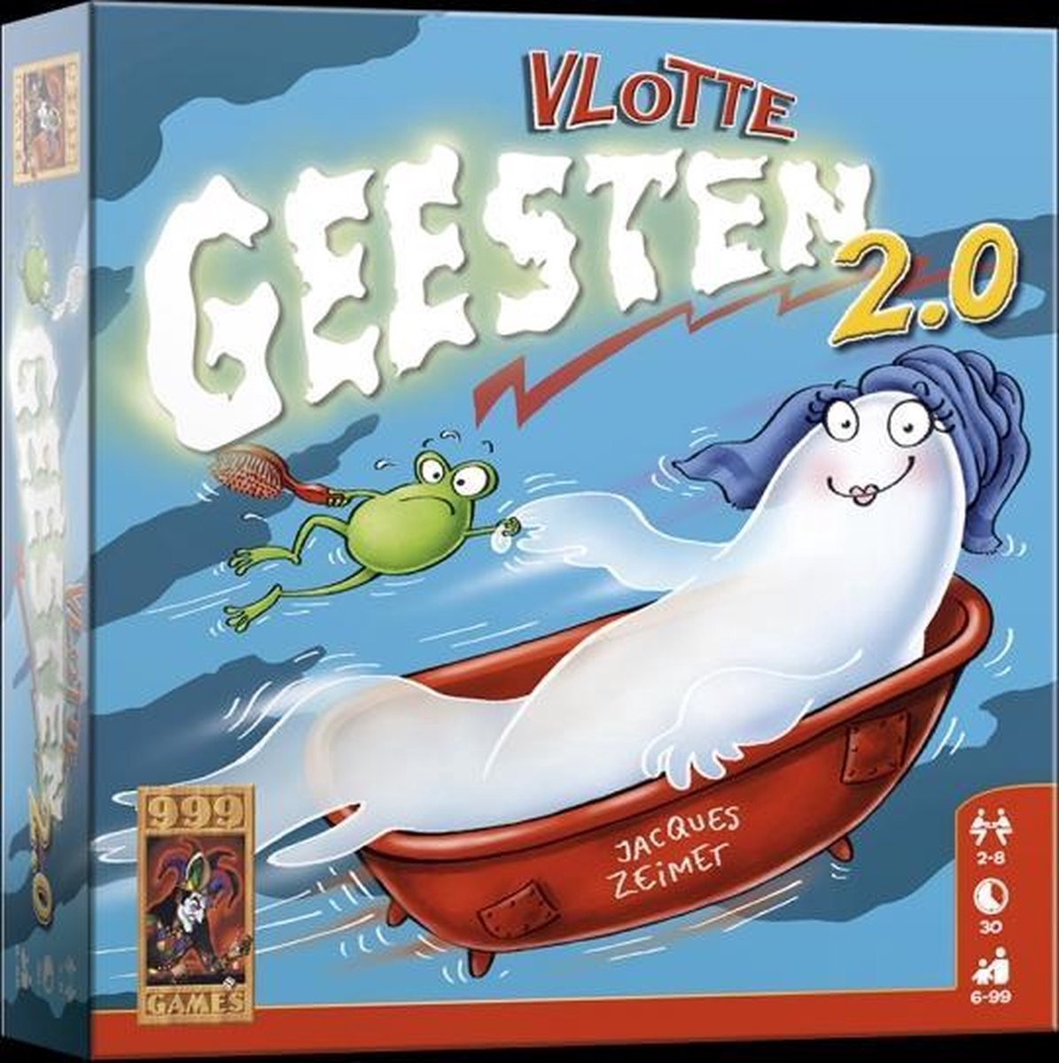 999 Games - Vlotte Geesten 2.0 - Kaartspel - Bliksemsnel reactiespel!