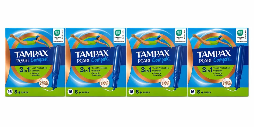 Tampax Pearl Compak Super
