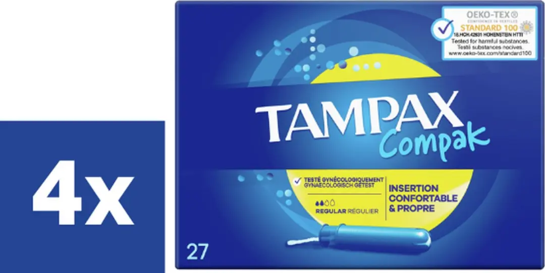 Tampax Compak Regular Tampons
