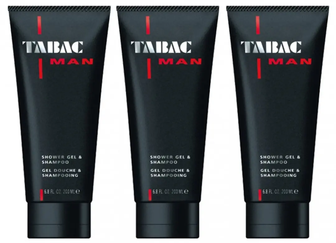 Tabac Man Douchegel & Shampoo 3x200ml