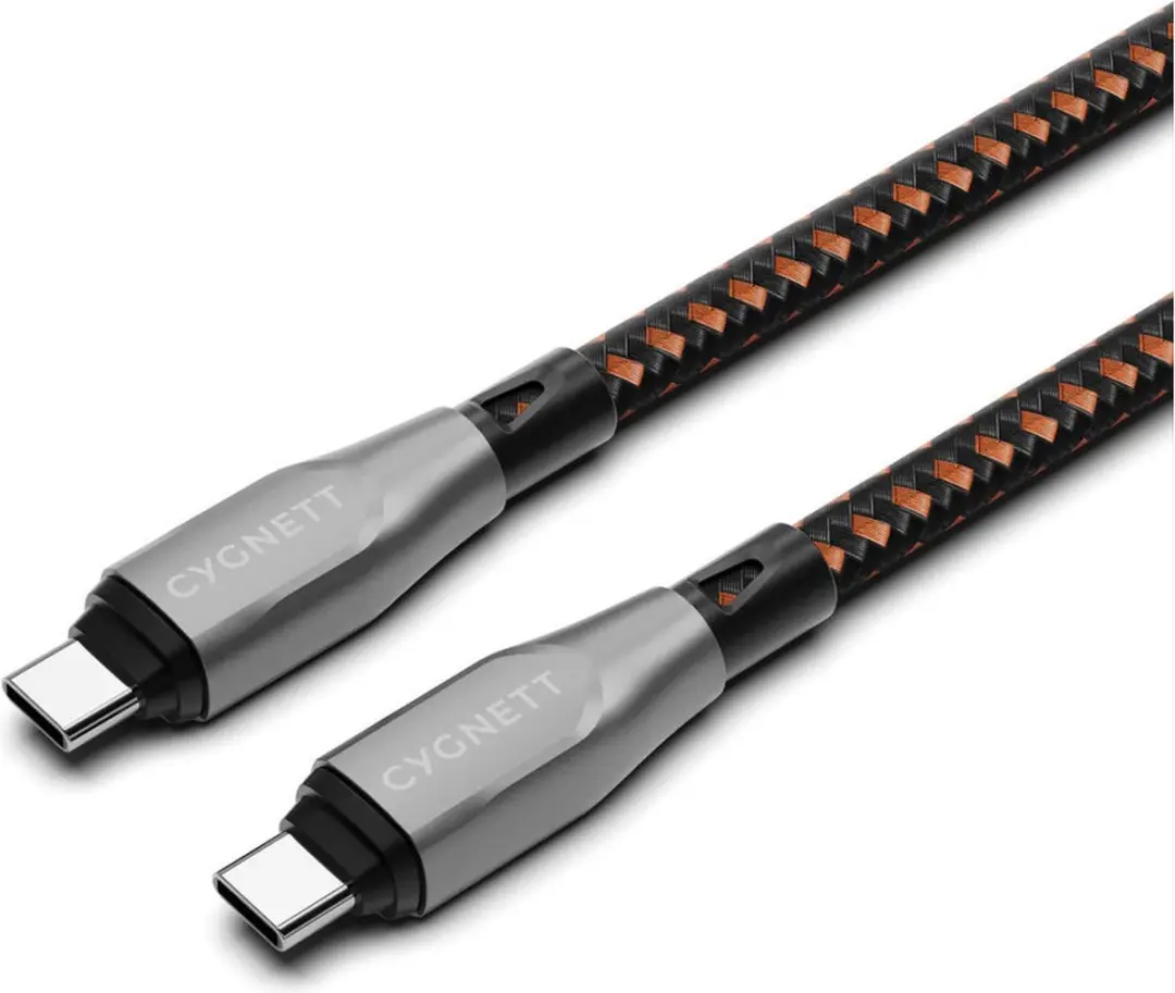 Cygnett USB-C naar USB-C Kabel 1m - Zwart