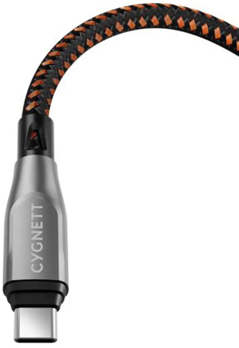 Cygnett USB-C naar USB-C Kabel 1m - Zwart