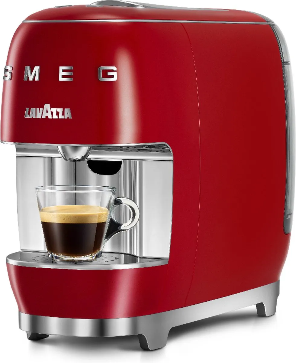 Smeg Lavazza Volledig Automatische Espressomachine 1250W - 0,9L - Rood