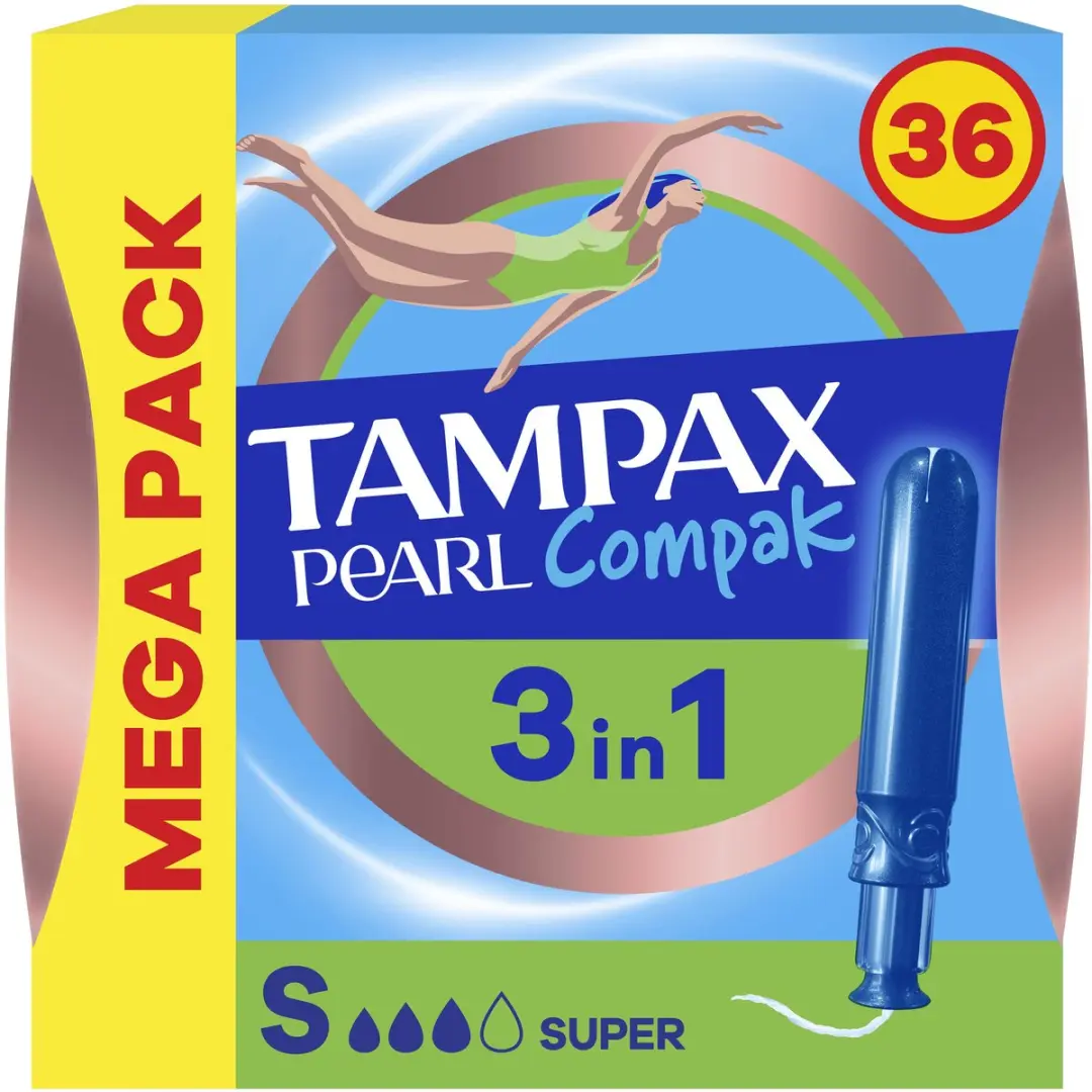 Tampax Pearl Compak Super Tampons