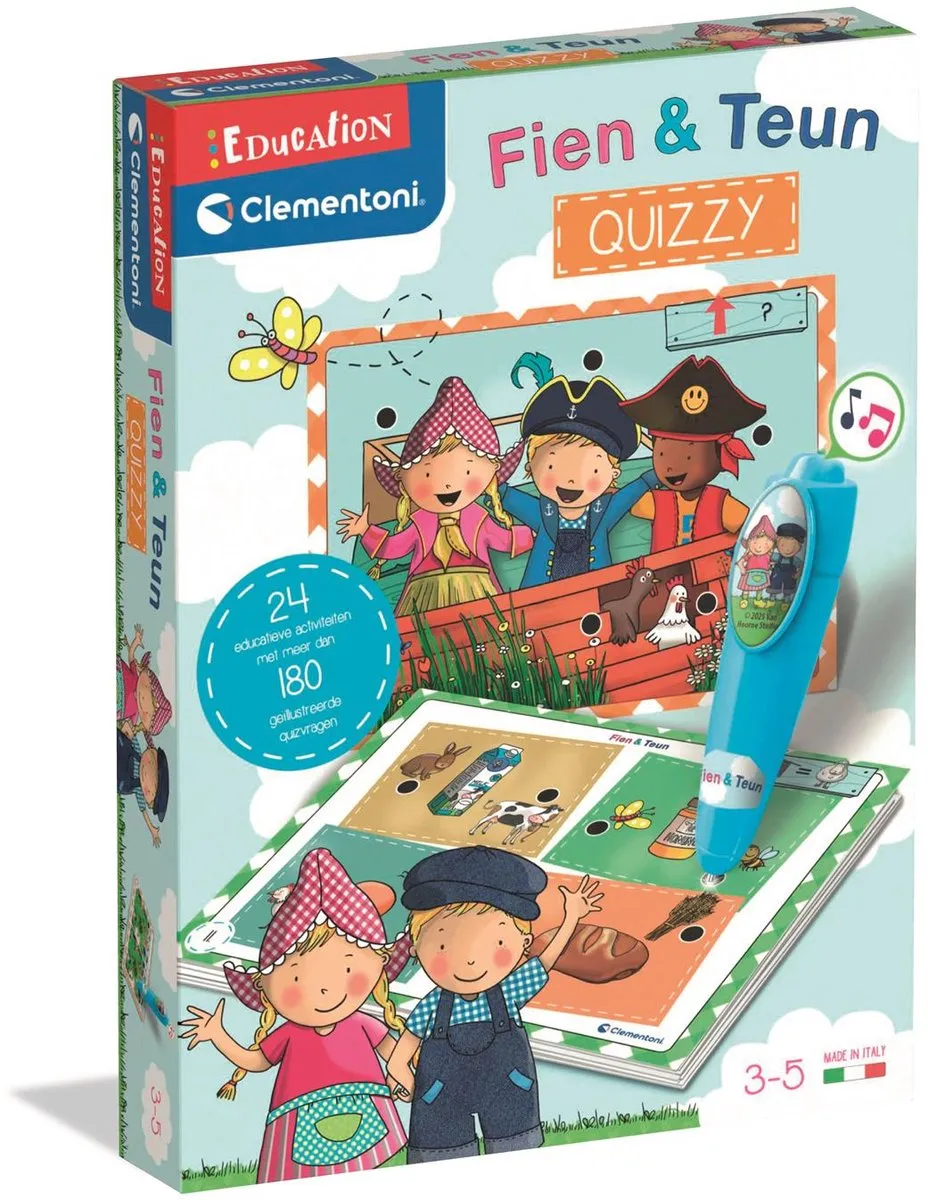Clementoni Quizzy Fien en Teun Educatief spel