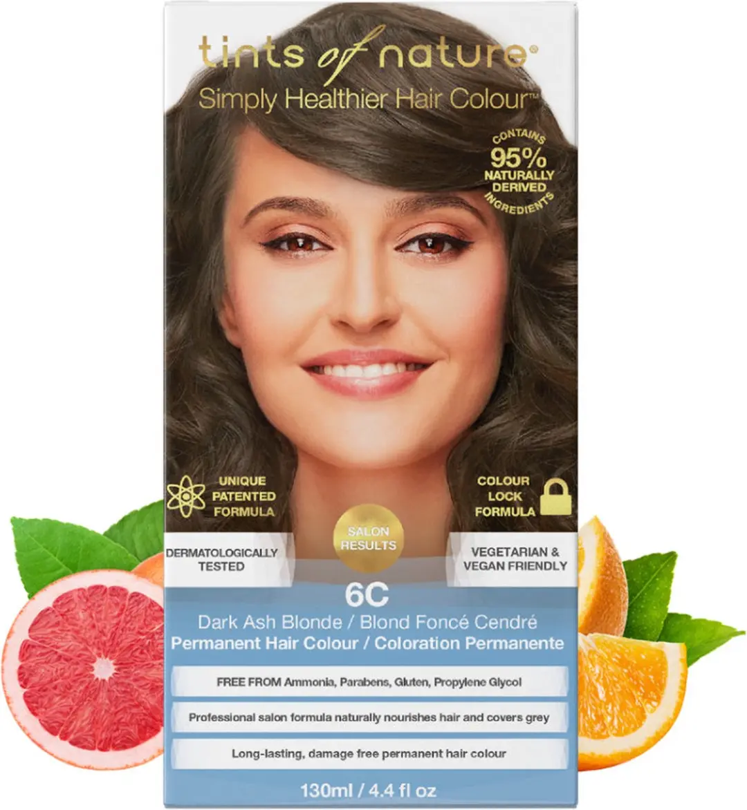 Tints Of Nature Haarkleuring 6C Dark Ash Blond - 130ml