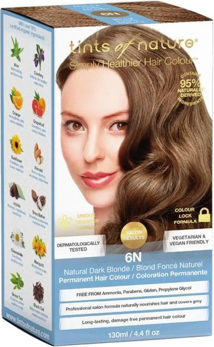 Tints Of Nature Haarkleuring 6C Dark Ash Blond