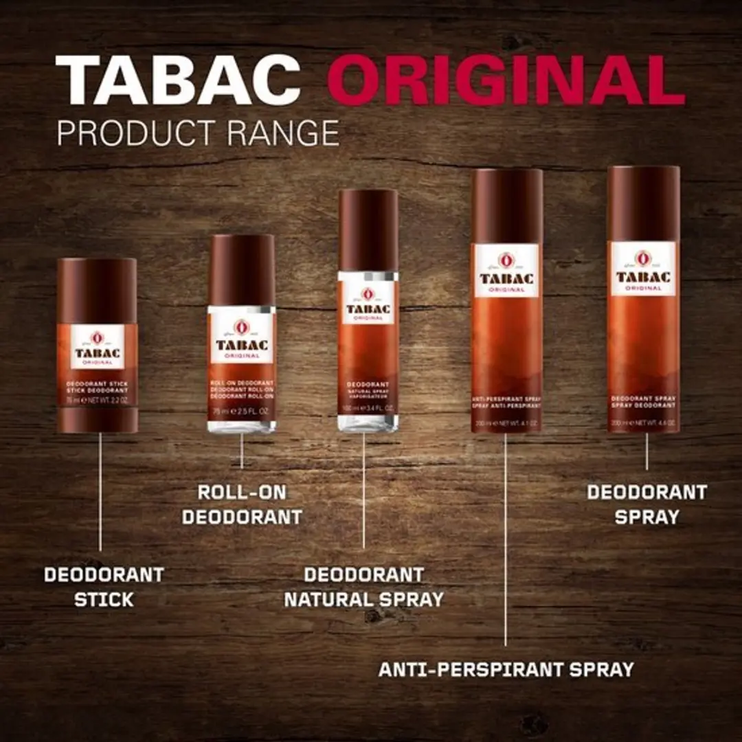 Tabac Original Deo Spray 200ml - 5 Stuks
