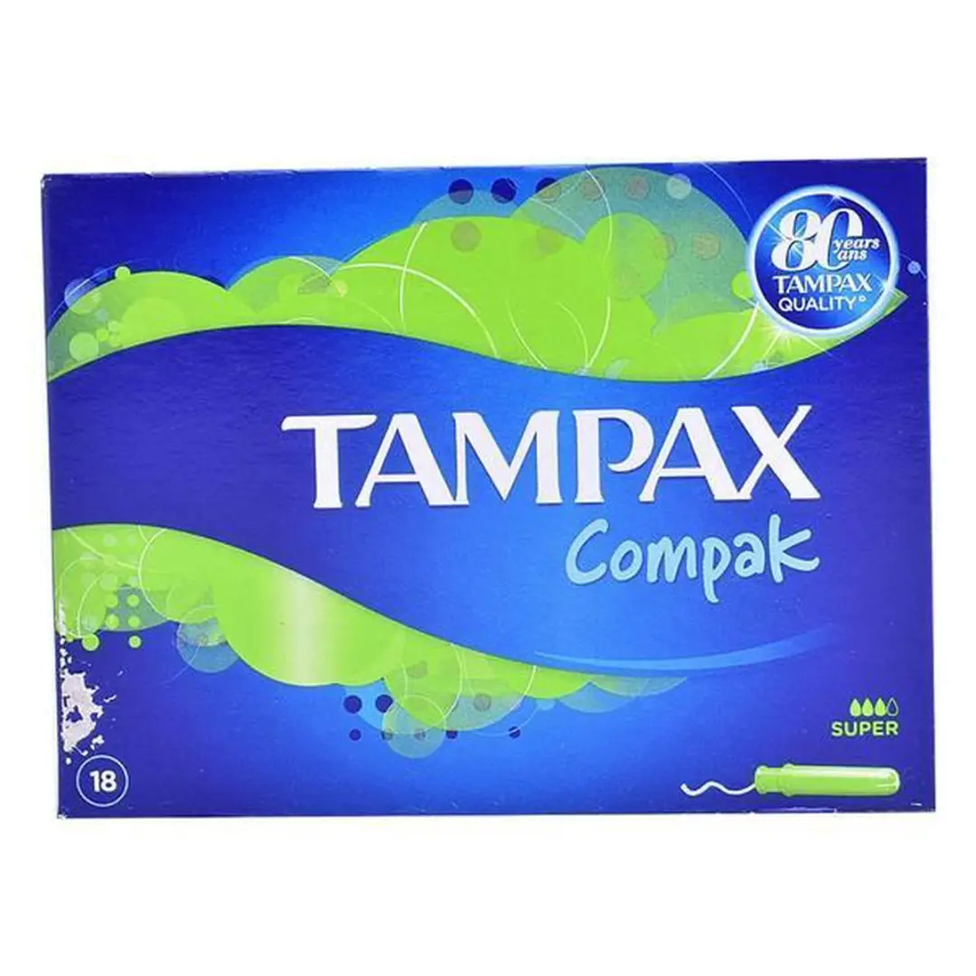 Tampax Compak Super Tampons - 18 Stuks