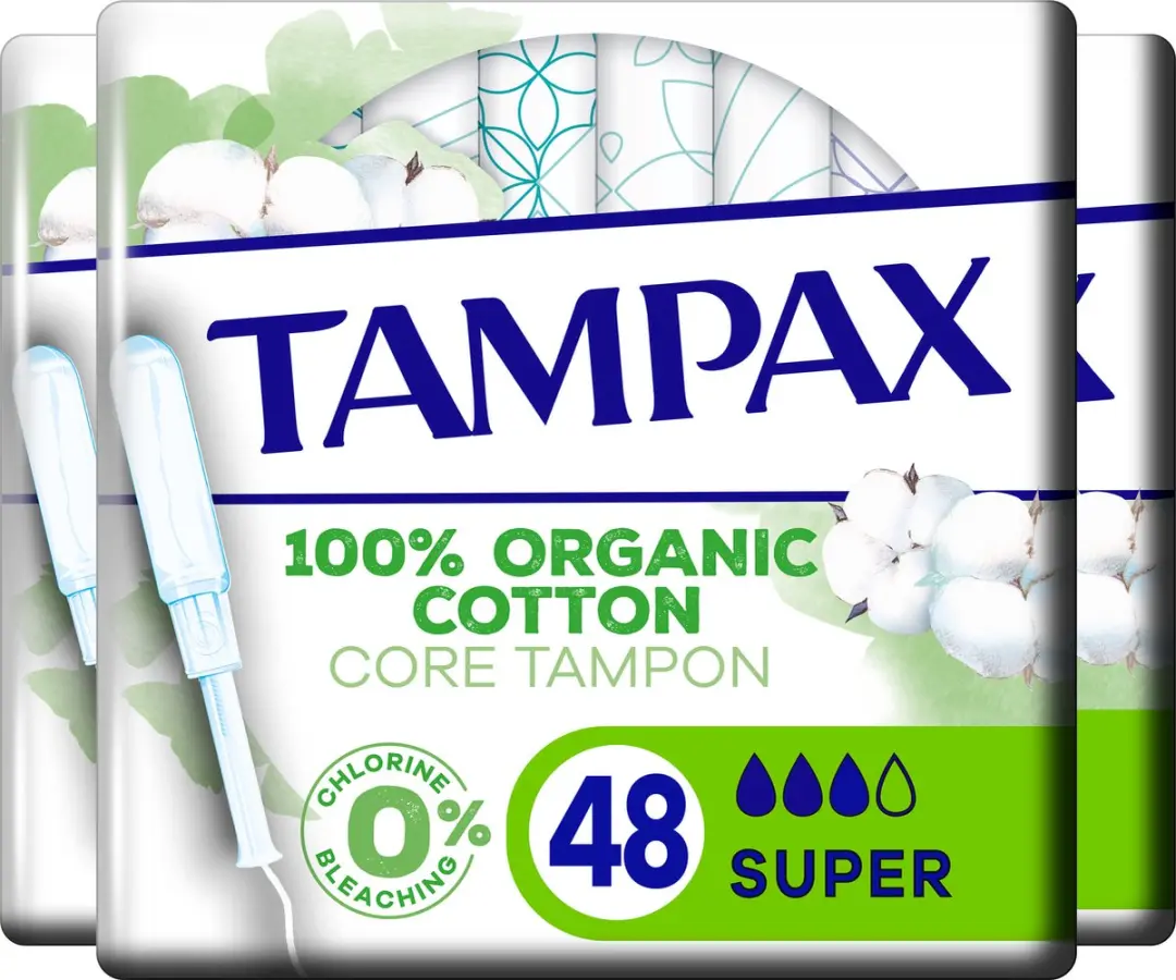 Tampax Bio Cotton Super Tampons