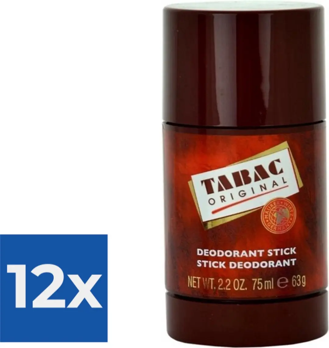 Tabac Original Stick Deodorant 75ml - 12 Stuks