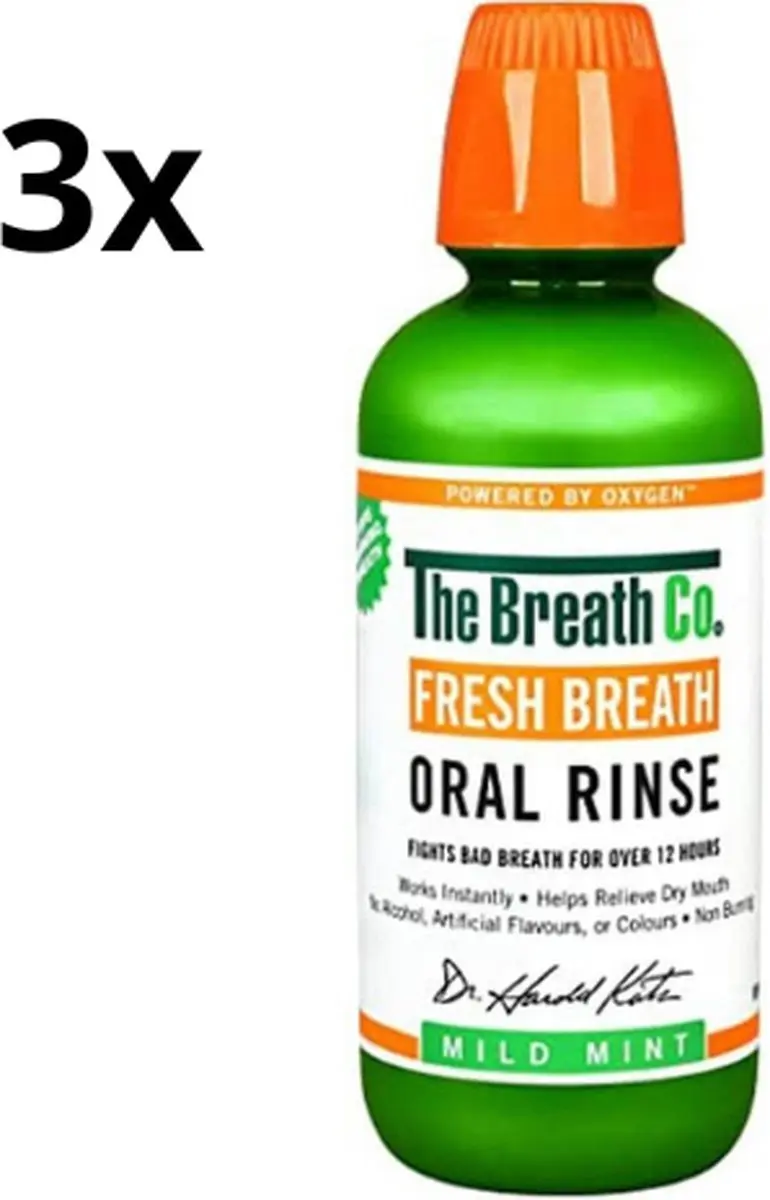 The Breath Co. Mondwater Mild Mint