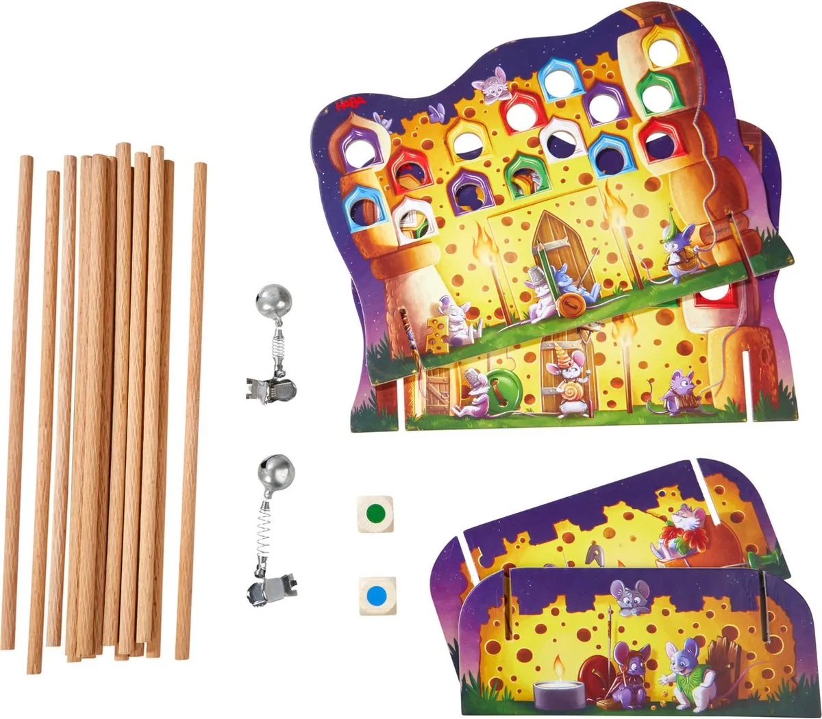 Haba Muisstil - Speelgoed 4 Spelers Multicolor