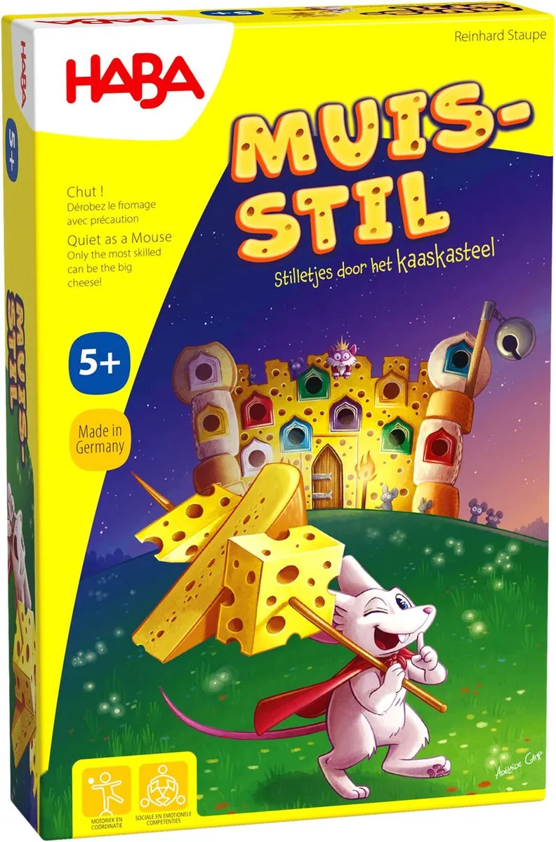 Haba Muisstil - Speelgoed 4 Spelers Multicolor