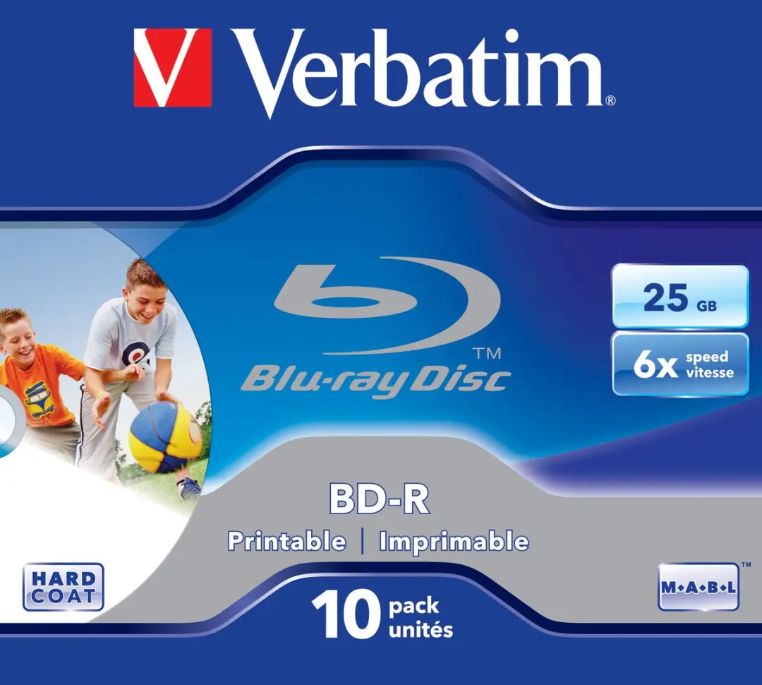 Verbatim 43713 BD-R Blu-ray 25GB